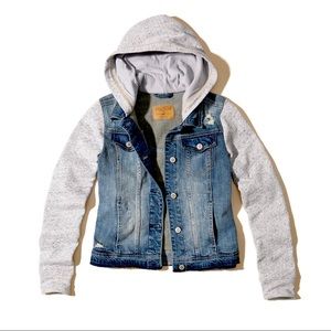 Hollister blue Jean jacket